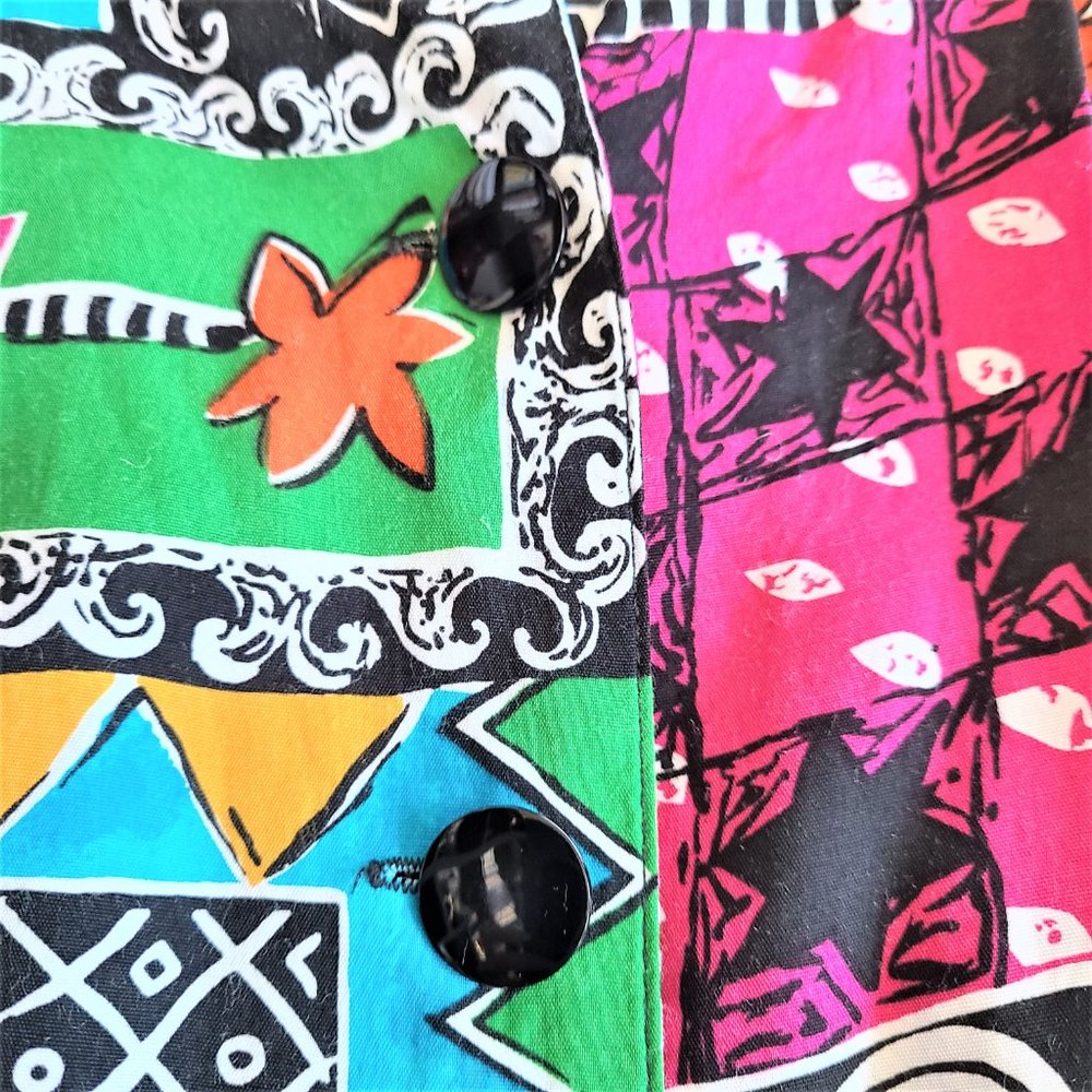 Eric Ryan Sport vintage button front high waisted skirt - Picture 9 of 14